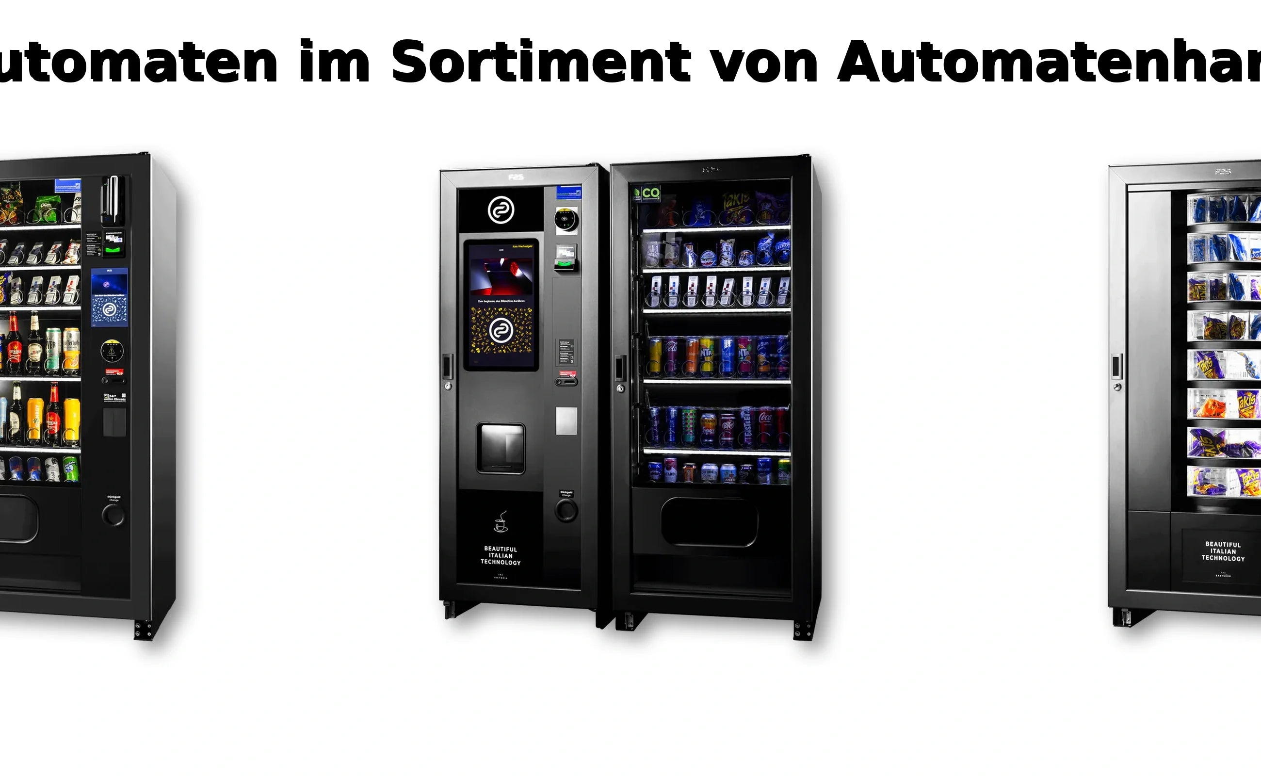Alle Automaten im Sortiment von Automatenhandel24