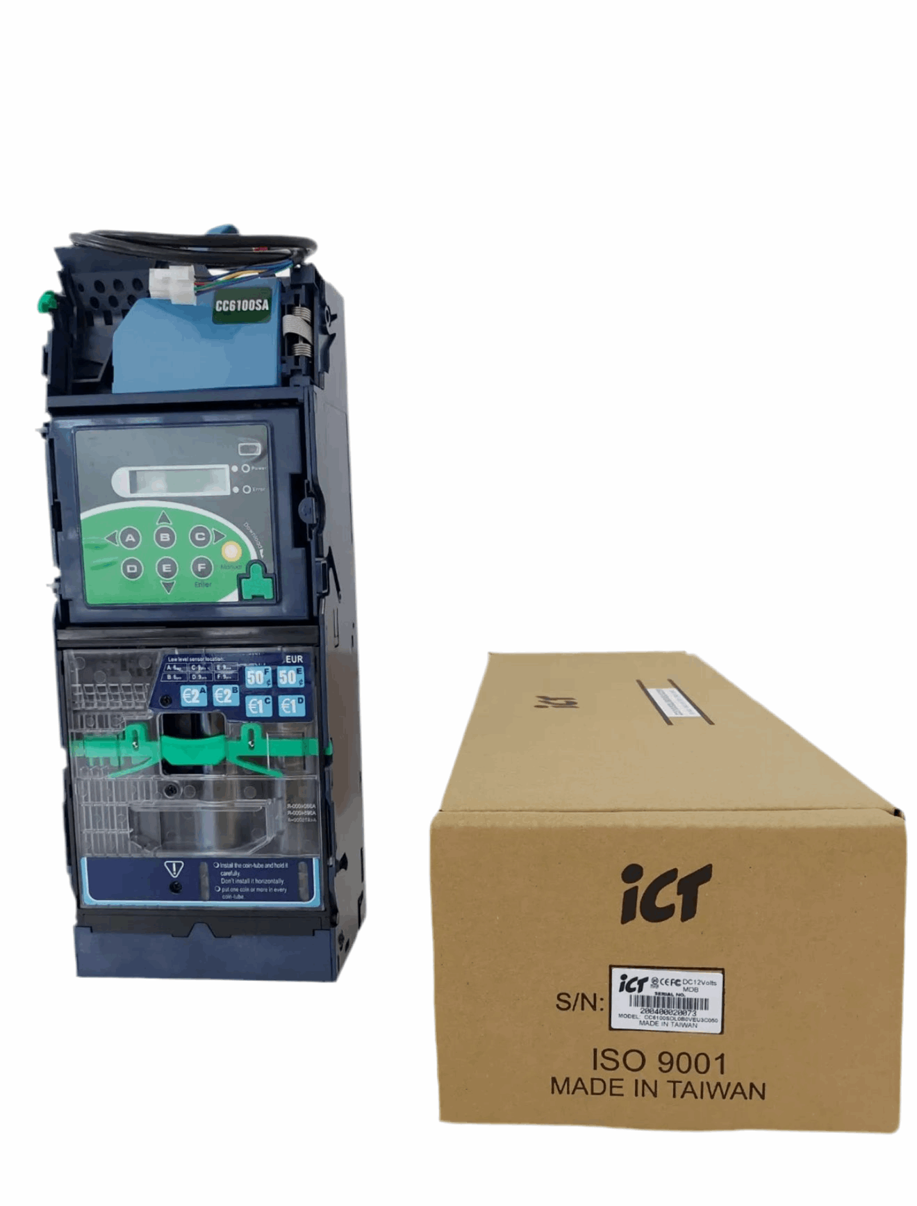 ICT CC6100 Profi-Münzwechsler – Modular, Präzise & Vielseititig